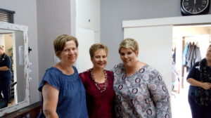 Anneke Rossouw, Forbie Klindt en Anneke Kruger.