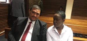 Marius Fransman en sy PA.