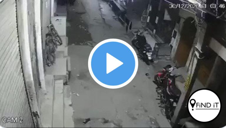 Glo jy in spoke? Motorfiets beweeg en draai vanself