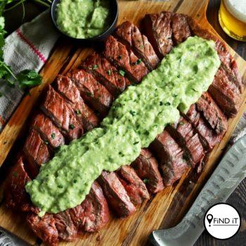 Avokado chimichurri-sous resep