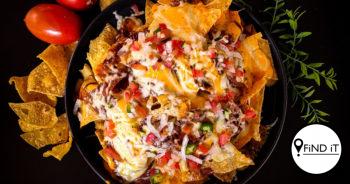 Pikante nachos met swartbone. Foto: Ismael Trevino