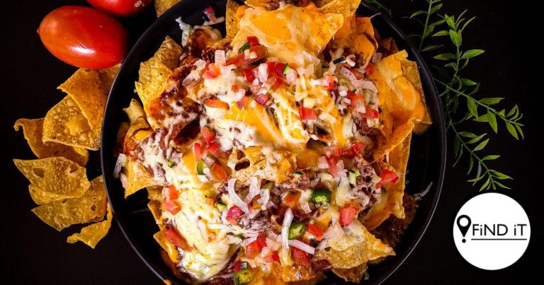 Pikante nachos met swartbone. Foto: Ismael Trevino