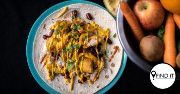 Soetpatat en swartboon burritobakkies resep. Foto: Thibaut Burckel