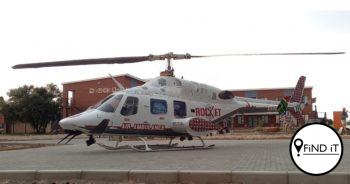 Die pasiënt is per ROCKET-lugambulans na Bloemfontein Mediclinic gevlieg.