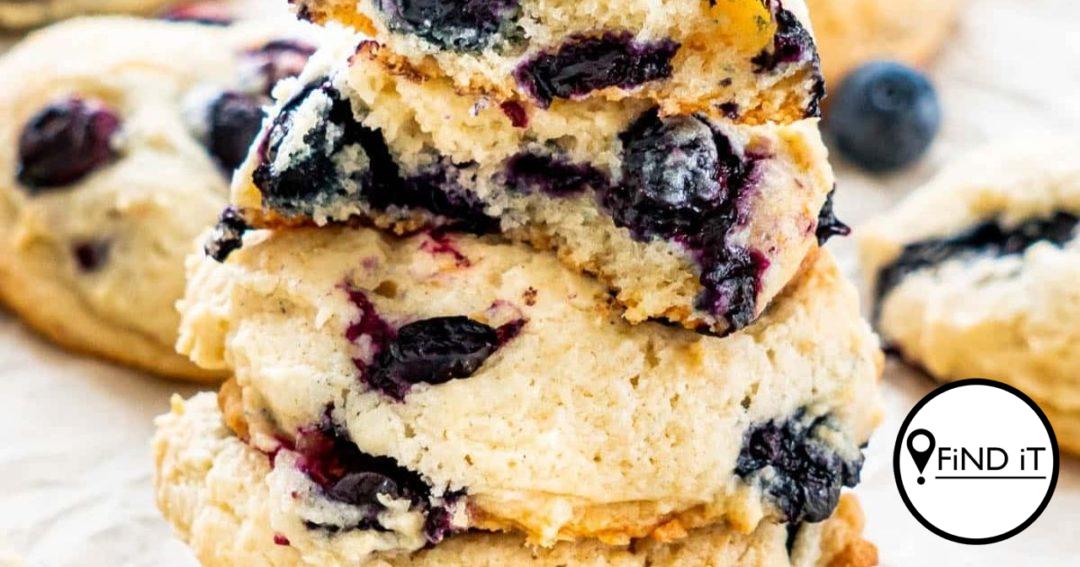 Die beste bloubessiekoekies ooit