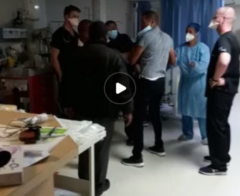Kby-hospitaal: Dokter 'wurg' pasiënt se seun (Foto: Skermgreep uit die video)