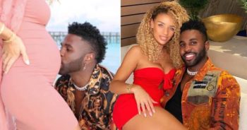 Jason Derulo en Jena binnekort babaseuntjie ryker (Foto: Metro)