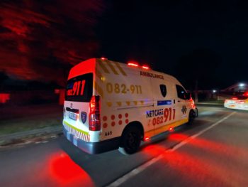Shawn Herbst, woordvoerder vir Netcare 911, sê die pasiënt is op die toneel ondersoek en dood verklaar. (Foto: Verskaf)