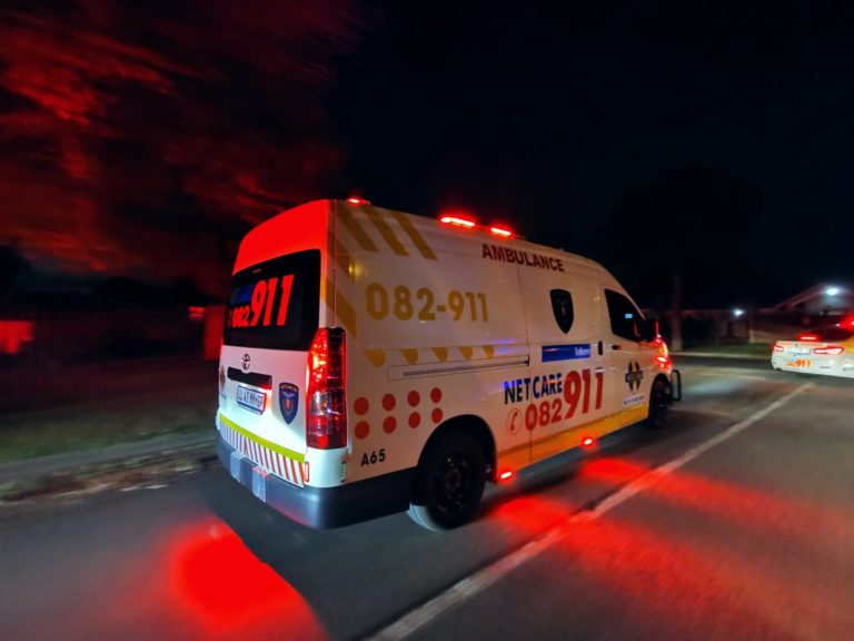 Shawn Herbst, woordvoerder vir Netcare 911, sê die pasiënt is op die toneel ondersoek en dood verklaar. (Foto: Verskaf)