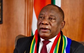 “Ons kon die storm van die koronavirus in 'n groot mate trotseer danksy die strewe na menseregte in ons land.” (Foto: EWN)