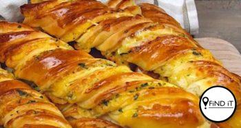 Gedraaide kaasbrood – resep