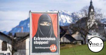 Gesigbedekkings insluitend boerka en nikab nou in Switserland verban