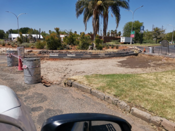 Upington_verkeersirkel