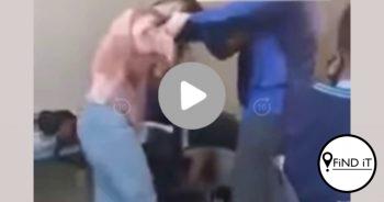 Video op sosiale media wys hoe onderwyseres na bewering rondgeruk word