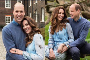 William en Kate vier 10de huweliksherdenking (Foto's: Instagram)