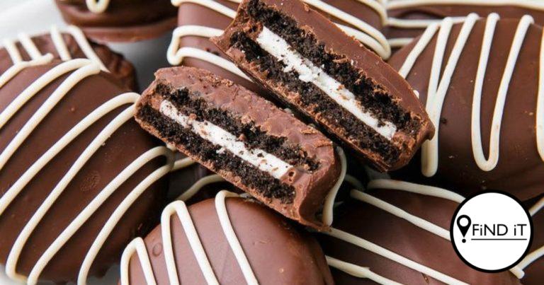 Maak jou eie sjokoladebedekte Oreos