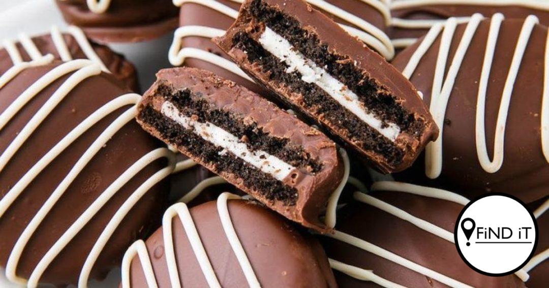 Maak jou eie sjokoladebedekte Oreos