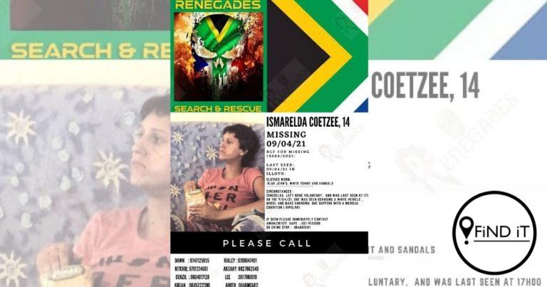 Tienermeisie vermis in KwaZulu-Natal