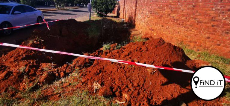 Waterlek, oop gat gevaar vir bestuurders