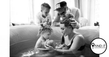 Hilary Duff sê waarom haar seun (9) moes by wees met sy sussie se geboorte