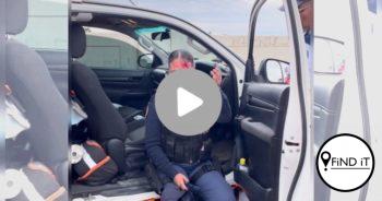 KYK: Polisiebeampte glo met klip gegooi tydens protesaksie