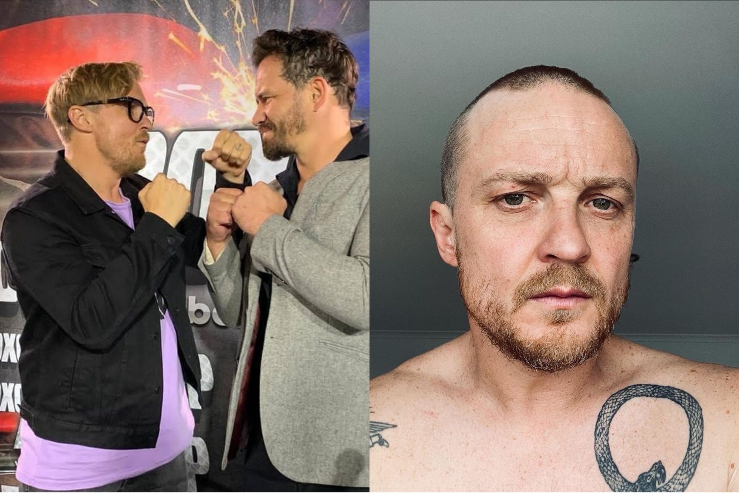 Francois van Coke gereed vir Saterdag se boksgeveg (Foto's: Francois van Coke, BoxOp, Instagram)