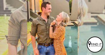 Boer Dean spog met blonde meisie aan sy sy