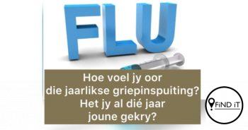 Hoe voel jy oor die jaarlikse griepinspuiting?