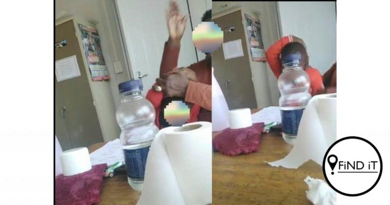 Juffrou op video vasgevang wat graad R-seuntjie op kop slaan