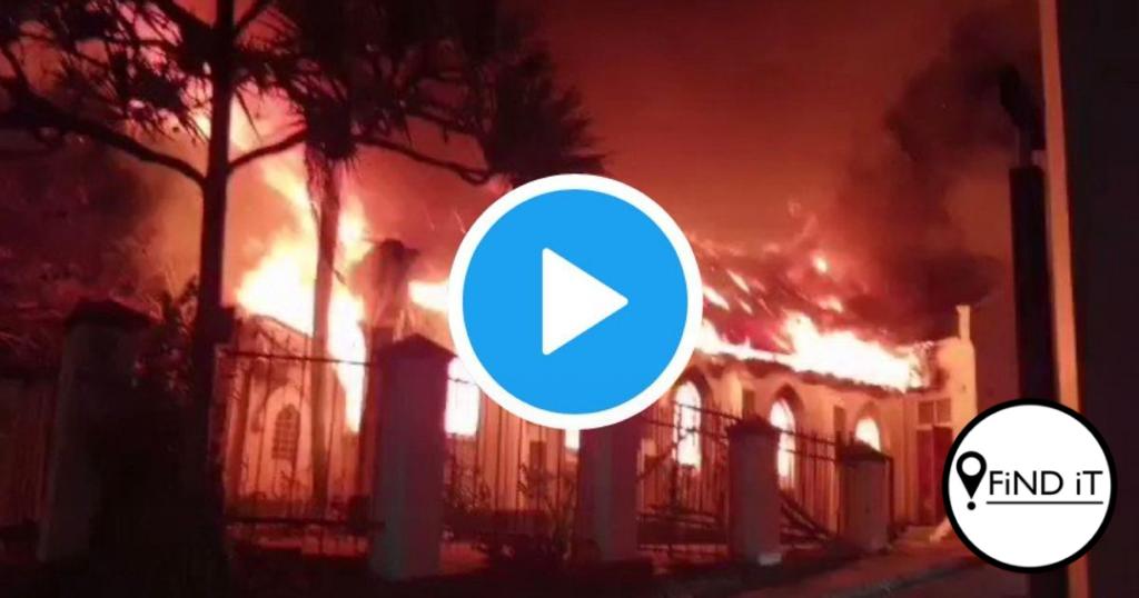 KYK! Brand vernietig historiese kerk in Durban