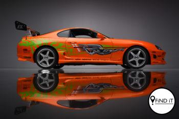 The iconic 1994 Toyota Supra appeared in the 2001 film "The Fast and the Furious" as well as 2003's "2 Fast 2 Furious".