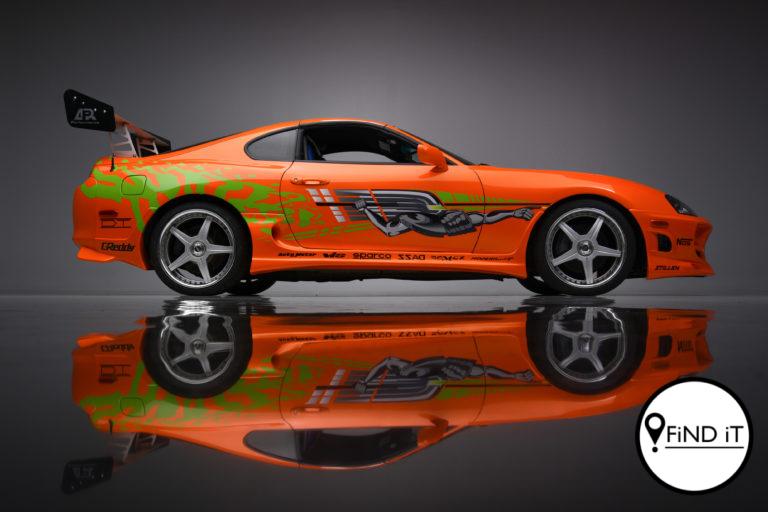 The iconic 1994 Toyota Supra appeared in the 2001 film "The Fast and the Furious" as well as 2003's "2 Fast 2 Furious".