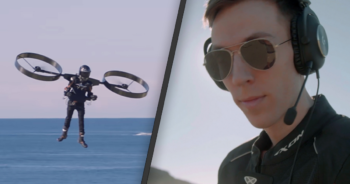 CopterPack - mysterious Australian company shows off flying machine