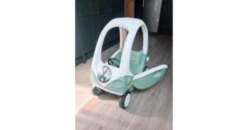 Mum transforms 10-year-old cozy coupe into mint Volkswagen campervan