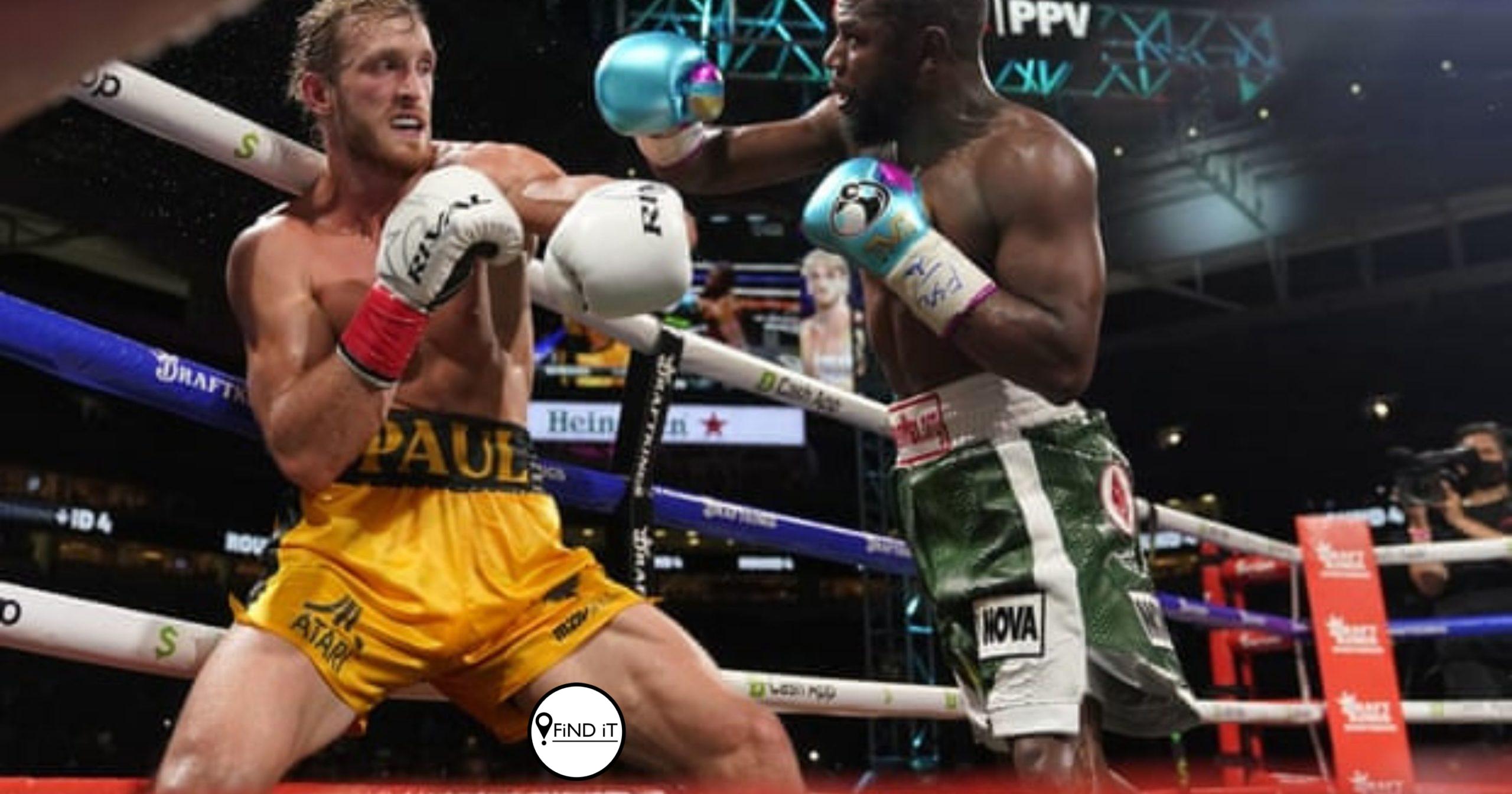 By the end of the fight, Paul had landed 28 of his 217 punches, while Mayweather had connected on 43 of his 107.