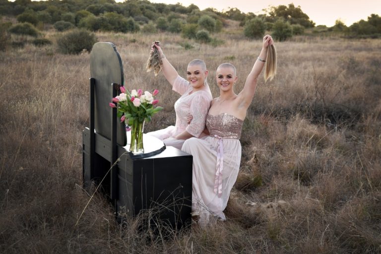 Susters pak kankerstryd saam aan (Foto's: Elsa Vermeulen Photography)