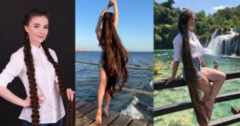 When people see Ivanna’s hair, they often remark, ‘Wow, is that real?’ or ‘Can I touch your hair?’ whilst others are curious about how long it took Ivanna to achieve such an incredible length.