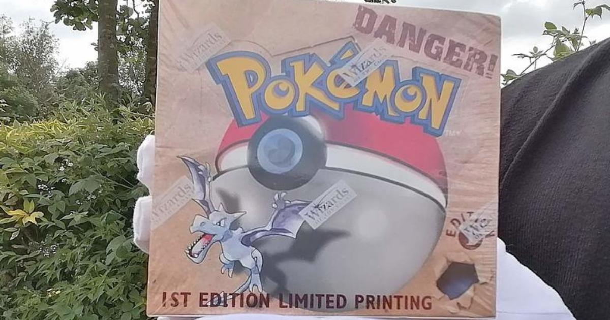 Pokémon cards found after 20 Years could sell for more than £30,000 at auction