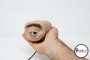 Creepy Webcam That Looks Like Human Eye, Blinks, And Has Red Blood Vessels To Highlight Orwellian Big Brother World
