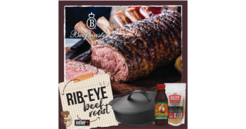 Beefmaster Rib-eye Beef Roast van Chef Vaatjie