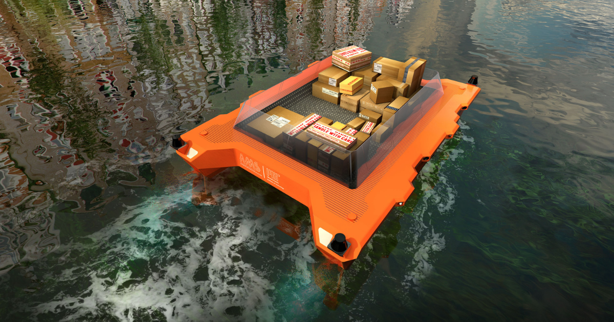 Self-Driving Electric 'Roboats' Begin Trials On Amsterdam Canals