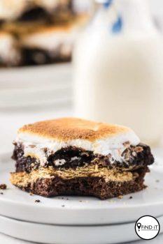 S’more brownie-resep