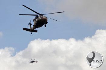 Covid-19 en helikopters, die nuutste bespiegeling