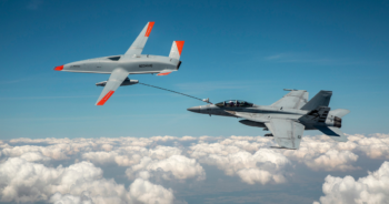 Boeing MQ 25 Drone conducts worlds first unmanned aerial refuelling