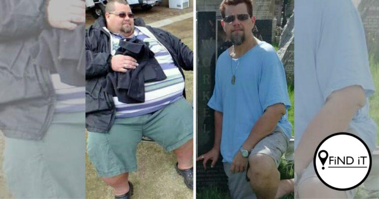Man wat eens nege borde buffalo wings eet verloor 228 kg