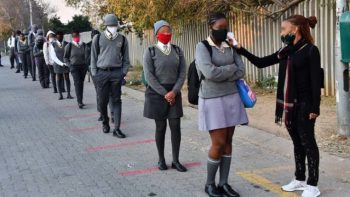 Skole heropen op 19 Julie (Foto: SABC News)