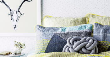 Knot cushion-Want one? Why not make it yourself?