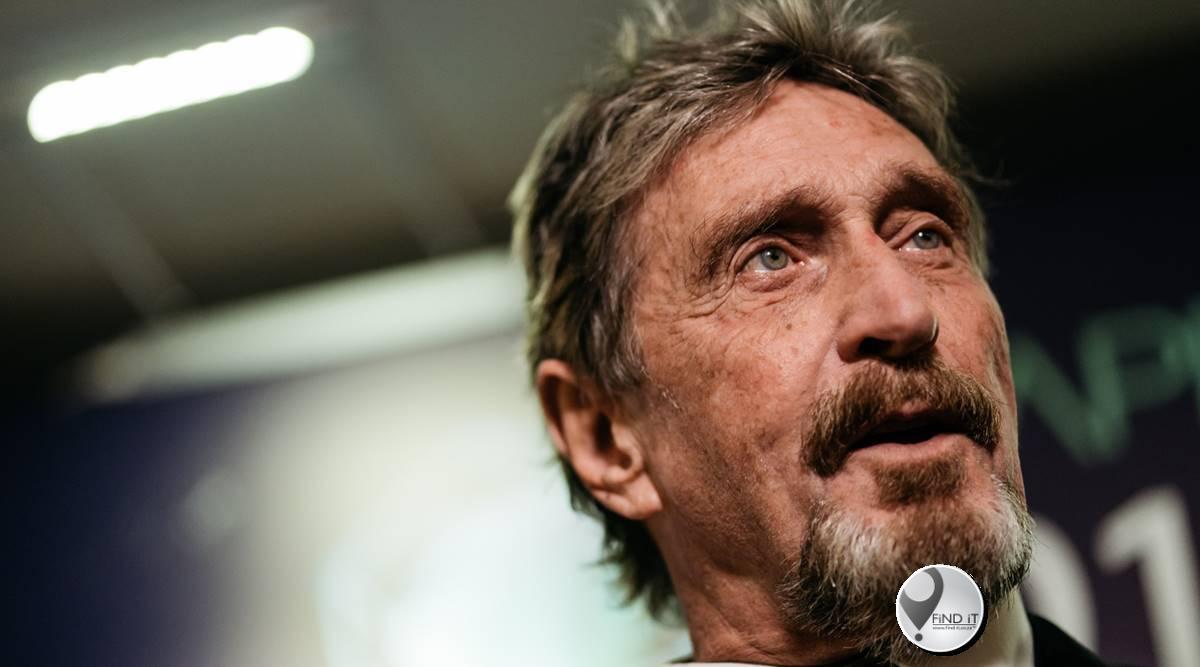 McAfee-stigter dood in selle gevind