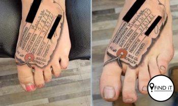 Dalk die nuutste tatoe-neiging vir getroudes?