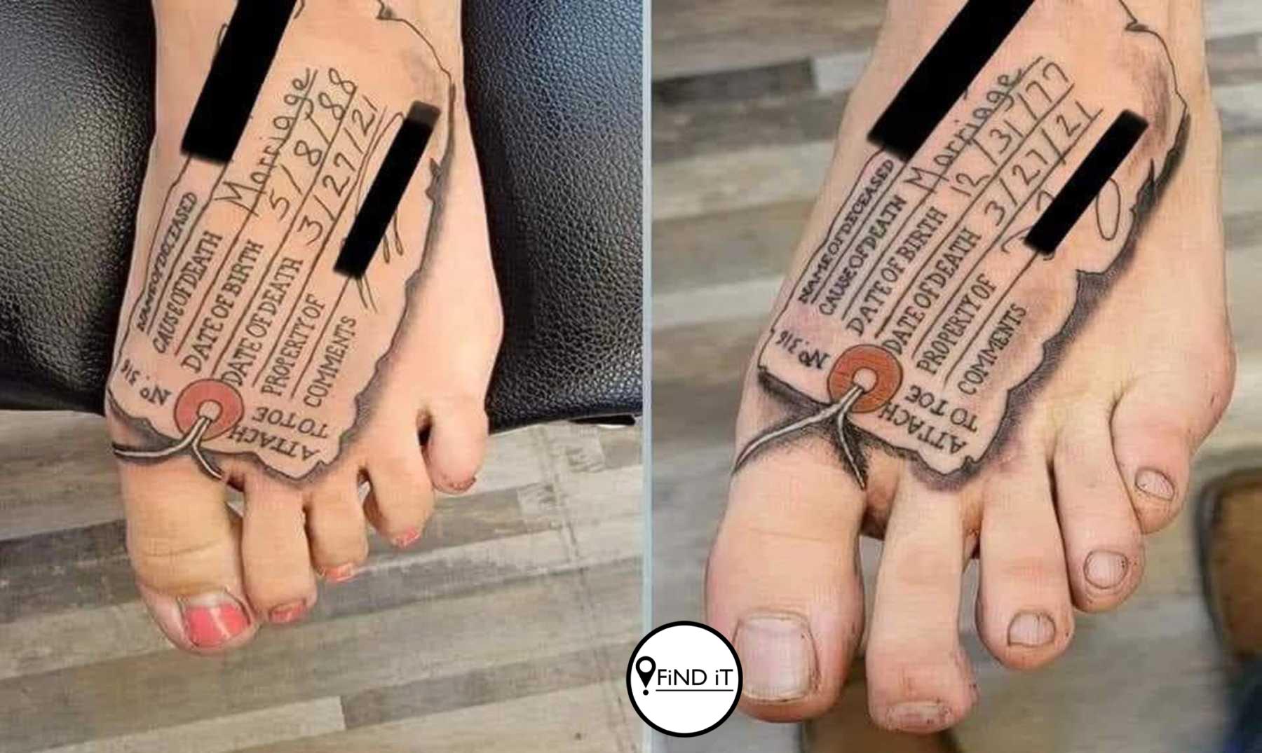 Dalk die nuutste tatoe-neiging vir getroudes?